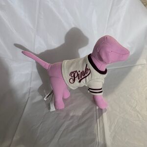 Victoria's Secret Pink Dog Sweater - White and Pink. Pink Friday varsity dog